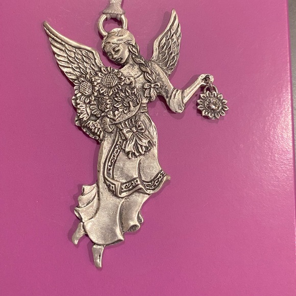 BRAND NEW CONDITION VINTAGE 90’s SEAGULL FINE PEWTER ANGEL ORNAMENT COLLECTION - Picture 11 of 11